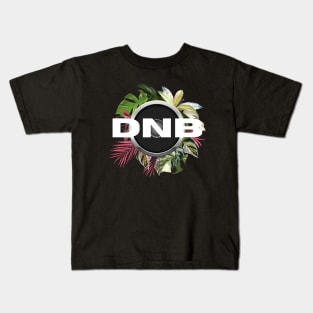 DNB - Tropical Bass plants Kids T-Shirt